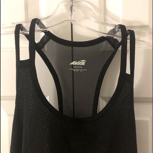 NWT Black Avia strappy tank top.